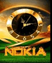 Nokia часы анимация