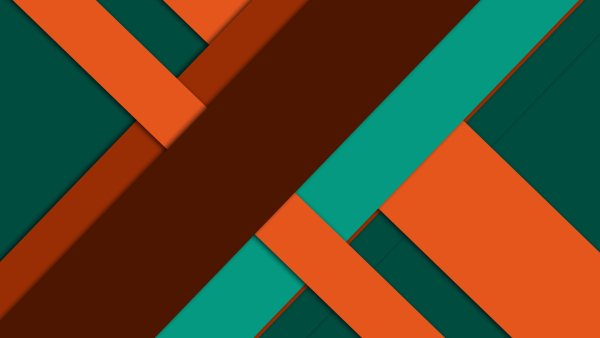 Material-design-color-linii-bordovyi-salatovyi-zelenyi-oranz
