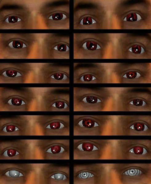 Naruto eyes