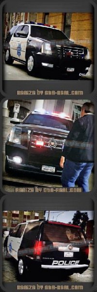 Cadillac Escalade police GTA IV