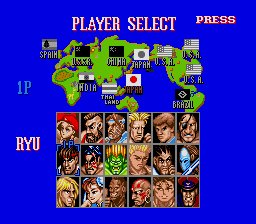 Street Fighter III 18 Person (Street Fig