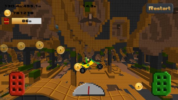 Blocky Route 99 v1.8 [Мод много денег]