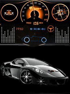 Ferrari car спидометр