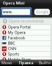 Opera mini 6