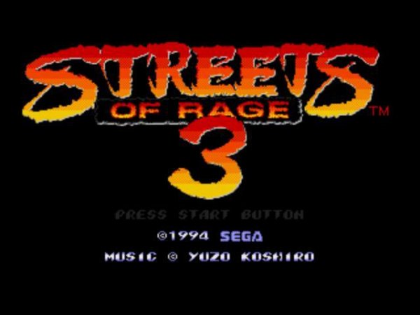 Streets of Rage 3