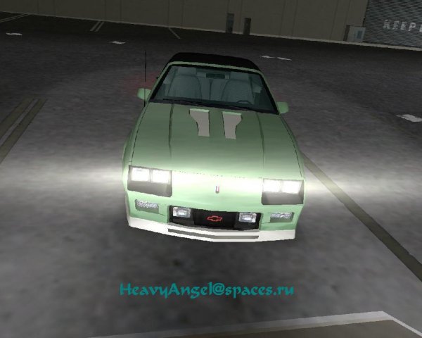 Chevrolet Camaro Convertible 86