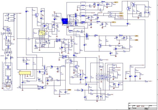 Схема блока питания 400T Фирмы Nuitek (C