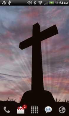cross silhouette 1.25