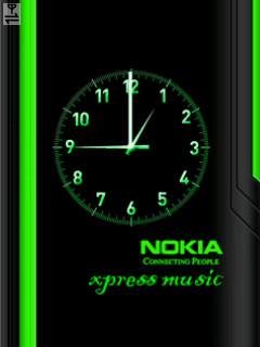 Nokia часы анимация