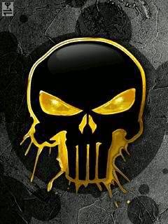 Gold skull Animated