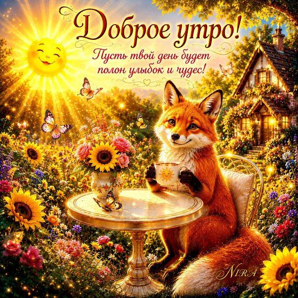 Доброе утро