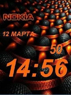 Nokia Balls Clock