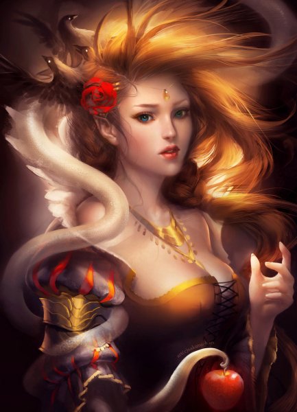 Sakimichan (Yue Wang) - Snow White and the huntsman inspired