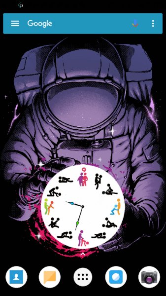 Kamasutra clock