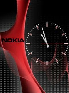 Ivashka944-nokia clock флэш часы абстракция