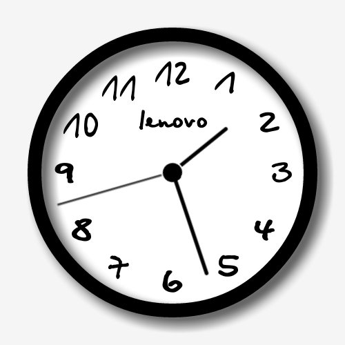 lenovo clock