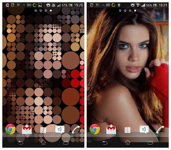 Super Girls Mosaic LWP 1.1