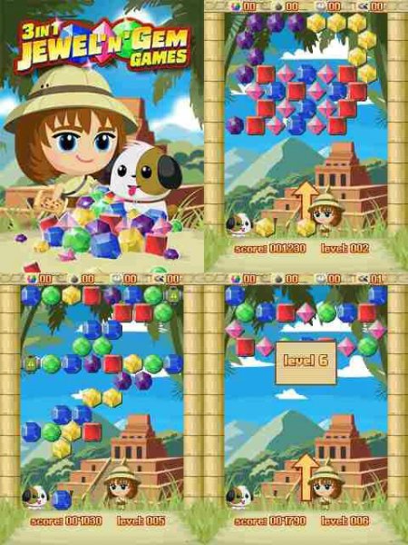 3in1 Jewel n Gem Sam 240x320 d900