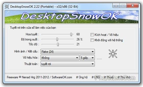 DesktopSnowOK x64 x86