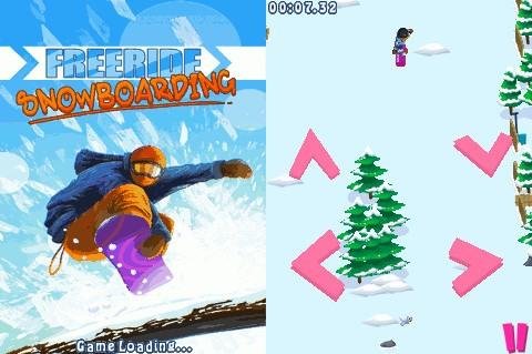 Freeride Snowboarding 240x320 TS