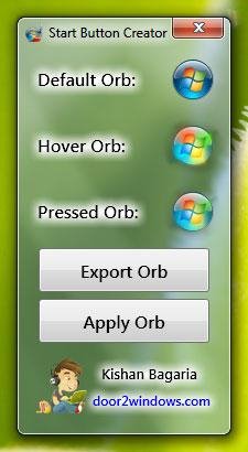 Windows 7 Start Button Creator