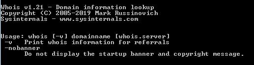 whois v1.2.1 (x64)