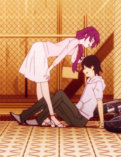 Hitagi Senjougahara, Koyomi Araragi