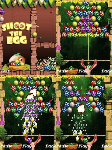 Shoot the Egg 240x320 6280