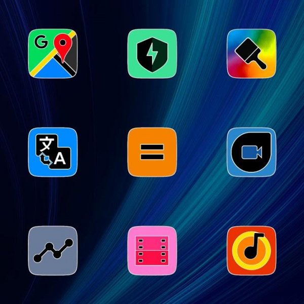 MIUI FLUO ICON PACK v1.3