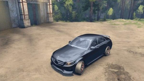 Mercedes Benz C250 Brabus для Spintires