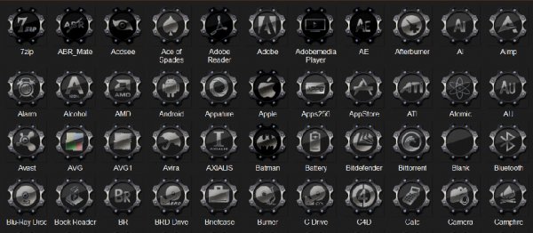 Gear Drive icons