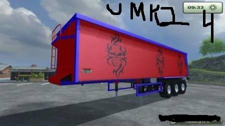 Aguas Tenias Trailer Truck 36T
