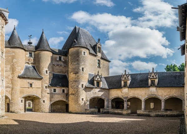 Castle of Fougeres-sur-Bievre 13