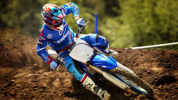 yamaha yz250 motocross motorcycle 4k-3840x2160
