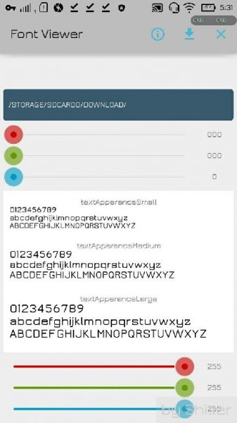 Font Viewer v.1.2.1