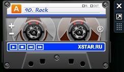 XRadio kasseta gadget