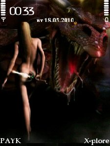 red GirlsDragon by PAYK