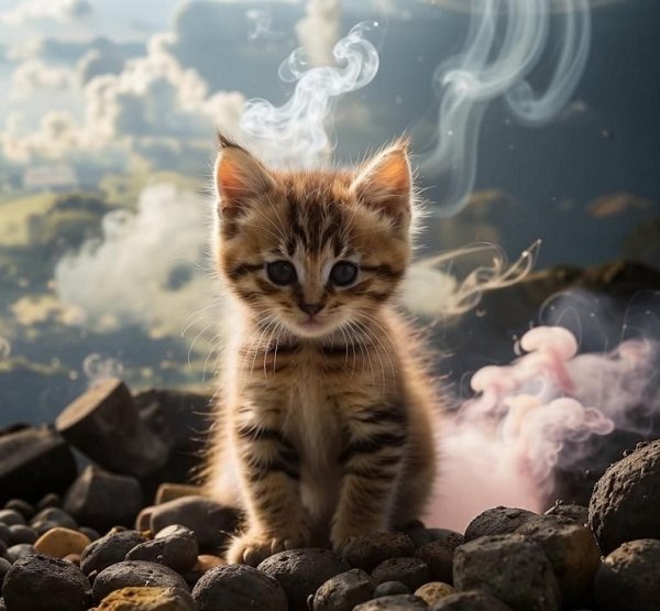 Котёнок..