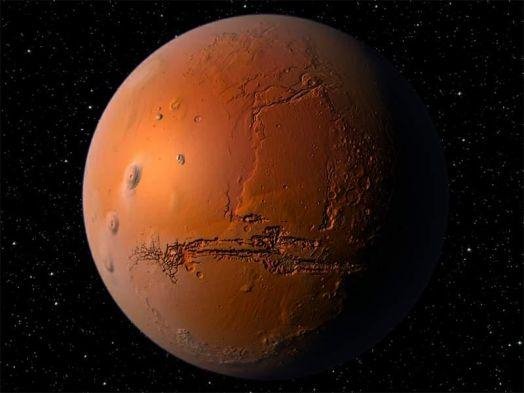 Mars Screensaver