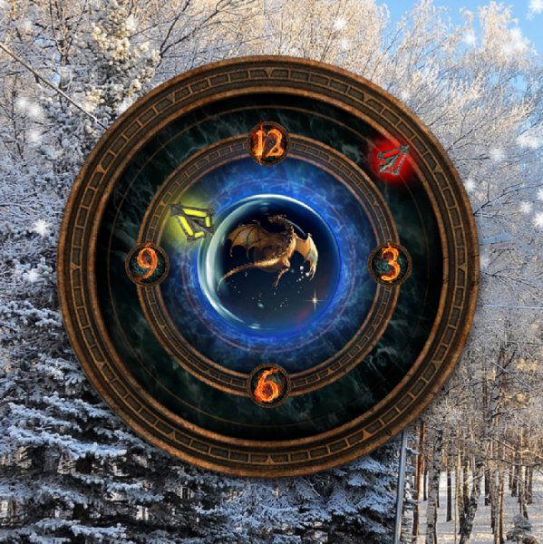Magic clock widget