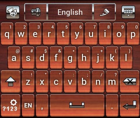 BDW Mahogany Keyboard Skin 1.0.0.2 com.j