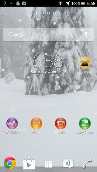 Forest Of Snow Live Wallpaper - v.1.0