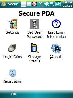 Secure PDA