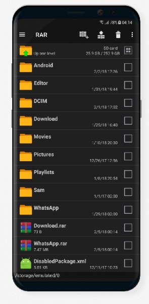 RAR for Android v5.60 build 61 Final [Mod Lite arm]