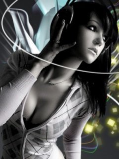 Ttpod player scin girl music animated