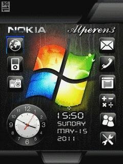 Nokia windows часы анимация