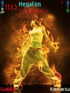 Street dance girl Love music
