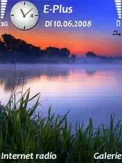 Lake sunset