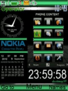 Nokia часы иконки анимация