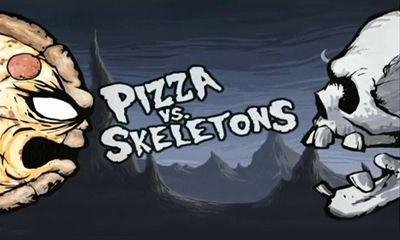 pizza vs skeletons
